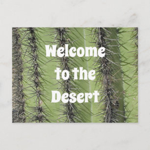 Saguaro-Kaktus-Wüsten-Foto-Realitäts-Schätzung Postkarte
