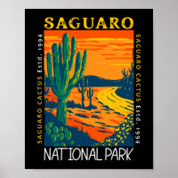 Saguaro Nationalpark Arizona Vintag stört