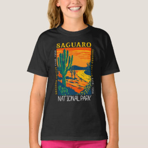 Saguaro-Nationalpark Arizona Vintage abgenutzt T-Shirt