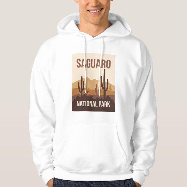 Saguaro Nationalpark California Hoodie (Vorderseite)