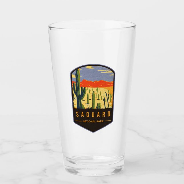 Saguaro-Nationalpark Glas (Vorderseite)