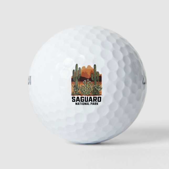 Saguaro-Nationalpark Golfball (Vorderseite)
