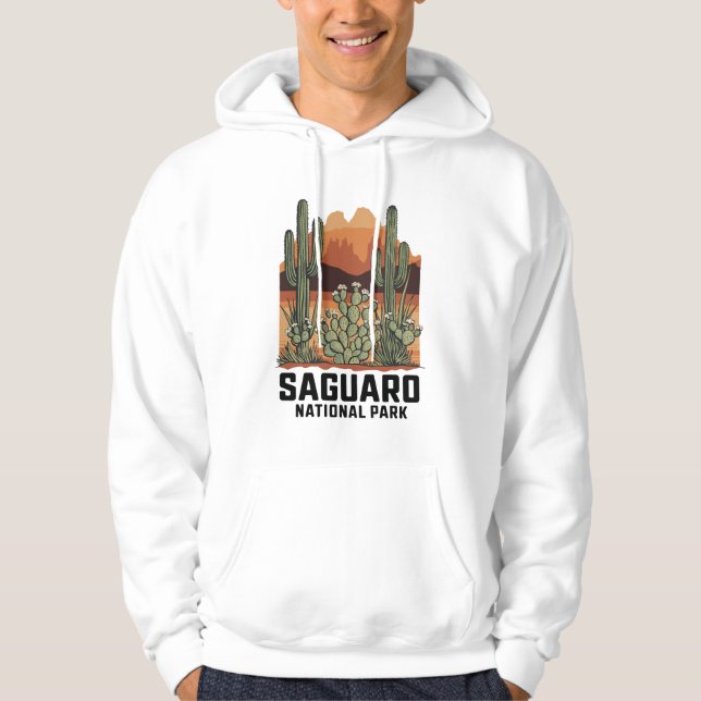Saguaro-Nationalpark Hoodie (Vorderseite)