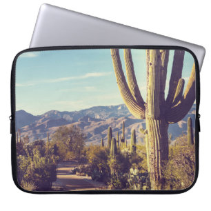 Saguaro Nationalpark, landschaftliche Vertretung. Laptopschutzhülle