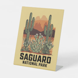 Saguaro-Nationalpark Sockelschild