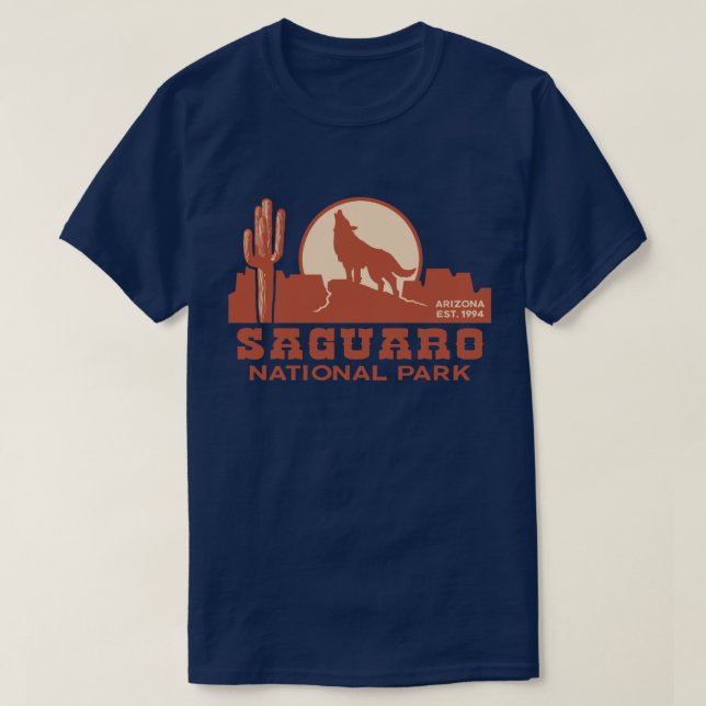 Saguaro-Nationalpark T-Shirt (Design vorne)