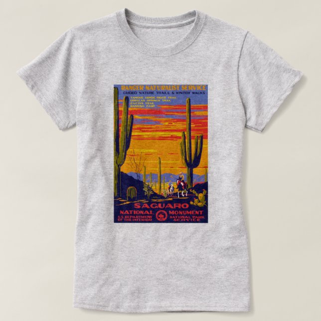 Saguaro-Nationalpark T-Shirt (Design vorne)