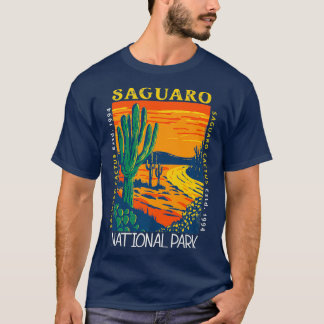 Saguaro Nationalpark Vintag Saguaro Cactus Vinta T-Shirt