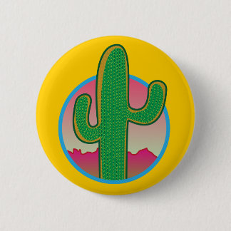 Saguaro-Sonnenuntergang-Knopf Button