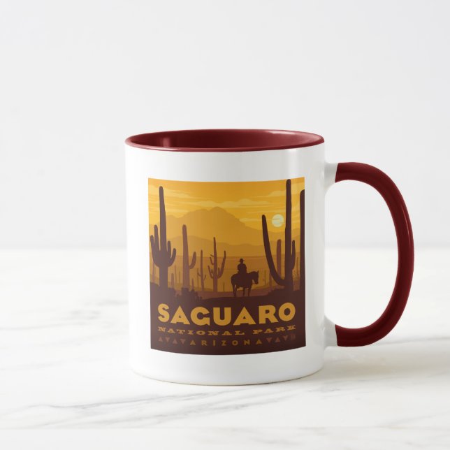 Saguaro Square Nationalpark | Arizona Tasse (Rechts)