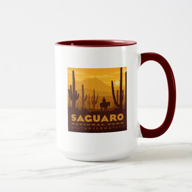 Saguaro Square Nationalpark | Arizona Tasse (Rechts)