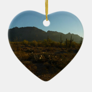Saguaro Sunrise in Saguaro Nationalpark Keramikornament