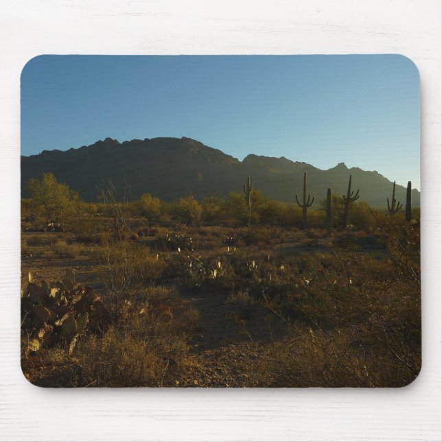 Saguaro Sunrise in Saguaro Nationalpark Mousepad (Vorne)