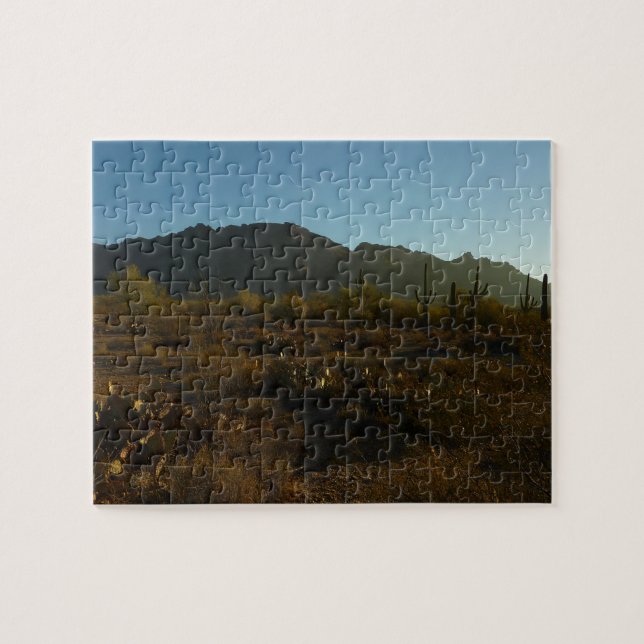 Saguaro Sunrise in Saguaro Nationalpark Puzzle (Horizontal)