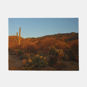 Saguaro Sunset I Arizona Wüste Landschaft Fußmatte