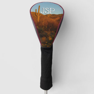 Saguaro Sunset I Arizona Wüste Landschaft Golf Headcover