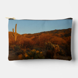 Saguaro Sunset I Arizona Wüste Landschaft Zubehörtasche