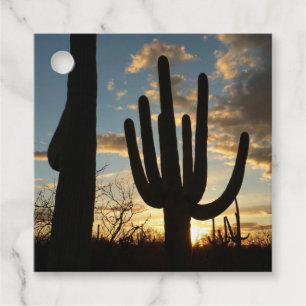 Saguaro Sunset II Arizona Wüste Landschaft Geschenkanhänger