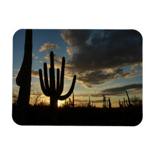 Saguaro Sunset II Arizona Wüste Landschaft Magnet