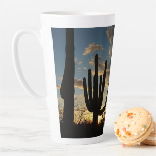 Saguaro Sunset II Arizona Wüste Landschaft Milchtasse