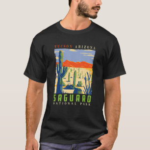 Saguaro US-Nationalpark Tucson Arizona Vintag T-Shirt