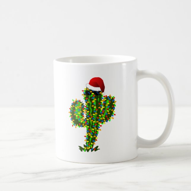 Saguaro Weihnachtslicht Tasse (Rechts)