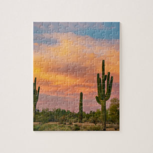 Saguaro-Wüsten-Leben Puzzle