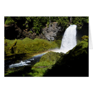 Sahalie Falls Rainbow