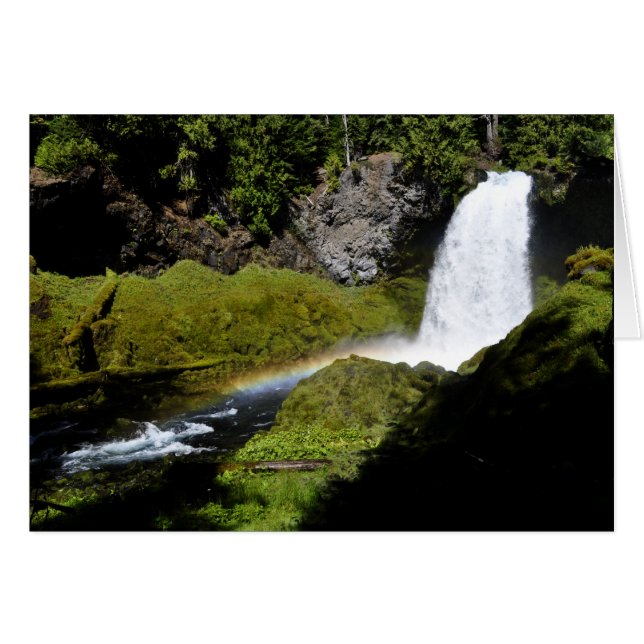 Sahalie Falls Rainbow (Vorderseite (Horizontal))