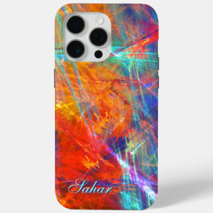 Sahar - Individuelle Name, mehrfarbige Texturen Case-Mate iPhone Hülle