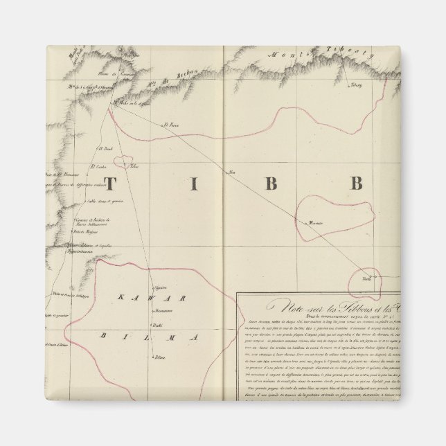 Sahara, Afrika 16 Magnet (Vorne)