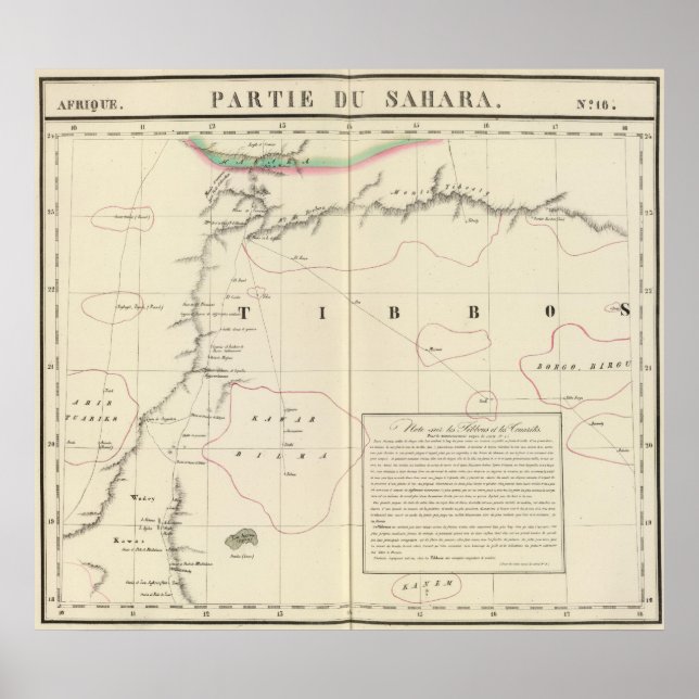 Sahara, Afrika 16 Poster (Vorne)