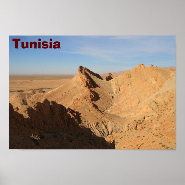 Sahara Desert, Tunesien Poster (Vorne)