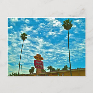 Sahara Hotel - Sunset Strip, Los Angeles Postkarte