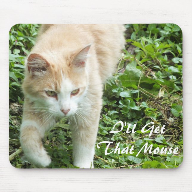 Sahara Jungle Cat Mouse Pad Mousepad (Vorne)