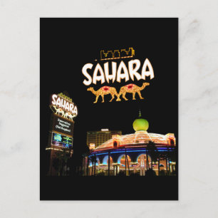 Sahara Las Vegas Compilation Postcard Postkarte