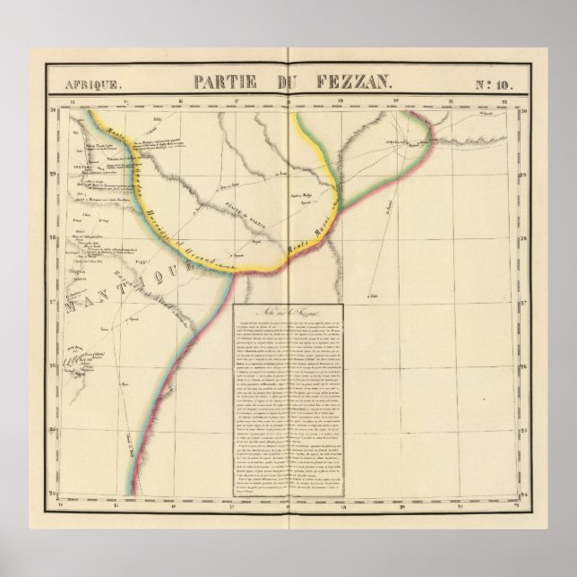 Sahara, Libyen, Afrika 10 Poster (Vorne)