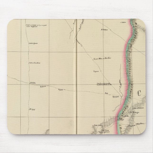 Sahara, Libyen, Afrika 9 Mousepad (Vorne)