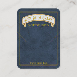 Sahara Nights Abend Sky Jewelier Display Telefonnummerkarte