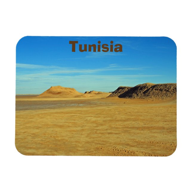 Sahara-Wüste, Tunesien Magnet (Horizontal)