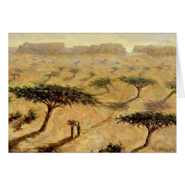 Sahelian Landschaft 2002 (Vorderseite (Horizontal))