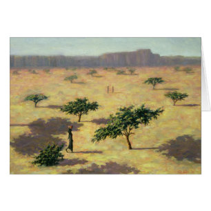 Sahelian Landschaft Mali 1991