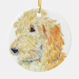 SahneLabradoodle Keramik Ornament