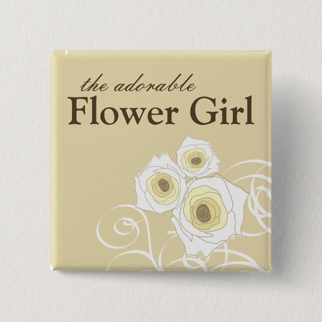 SahneRosen und Button (Vorderseite)