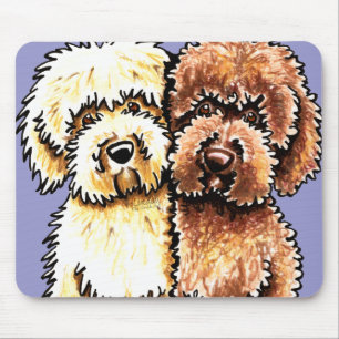 Sahneschokolade Labradoodles Mousepad