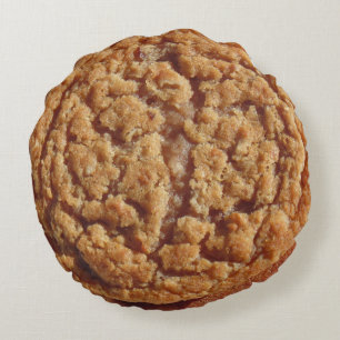 Sahnetortenkissen des Hafermehls Rundes Kissen