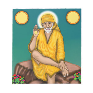 Sai Baba Notepad Notizblock