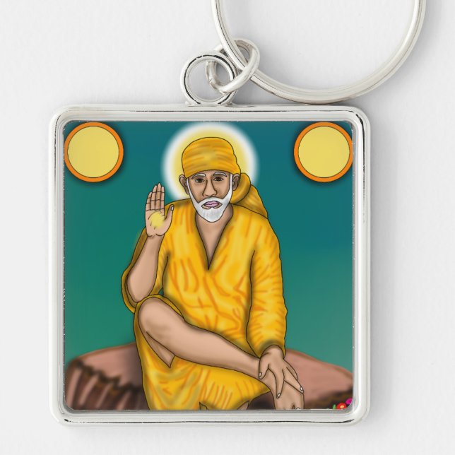 Sai Baba Schlüsselanhänger (Vorne)