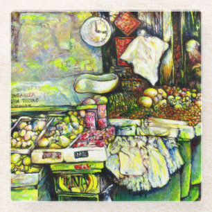 Said, um die gesamte Idee einzubringen Glasuntersetzer