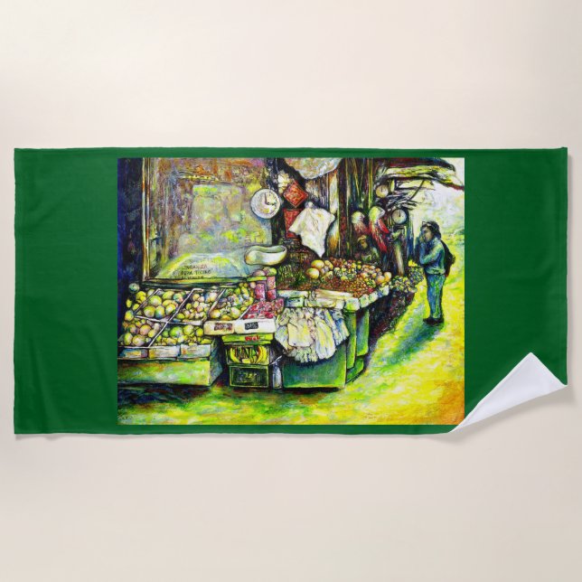 Said, um die gesamte Idee einzubringen Strandtuch (Vorderseite)